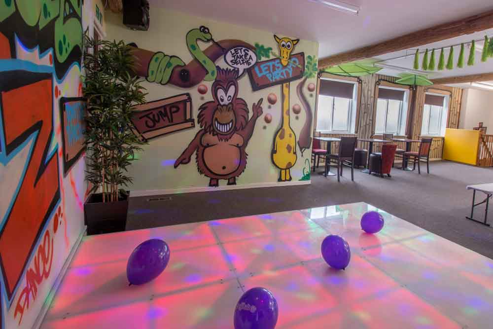 junglecatz party room